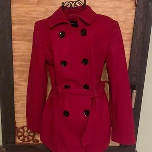 Nine West Wool-Blend Peacoat - Size 6